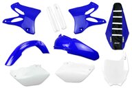 Mix & Match Plastic Kit With Lower Forks & Seat Cover for 06-07 Yamaha YZ125, YZ250