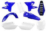 Mix & Match Restyled  Plastic Kit With Lower Forks & Seat Cover for 02-04 Yamaha YZ125, YZ250