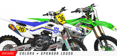 DeCal Works Semi-Custom dirt bike graphics