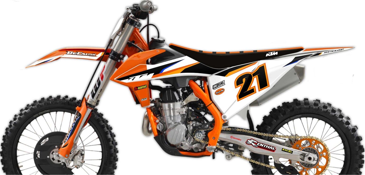 KTM SX65OEM Series 21 Dirt Bike Graphics Kit