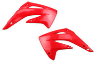 UFO Red Radiator Shroud Set for 03-07 Honda CR85