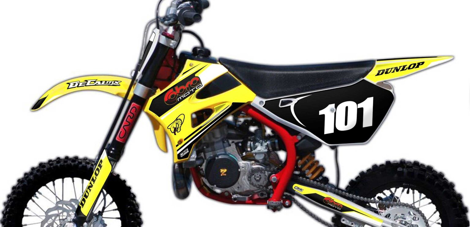 Cobra T-1 series dirt bike graphics kits