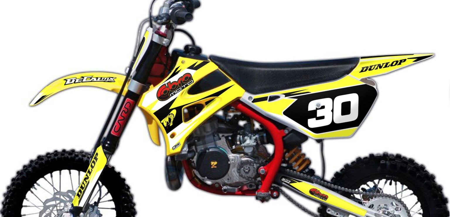 Cobra T-3 series dirt bike graphics kits