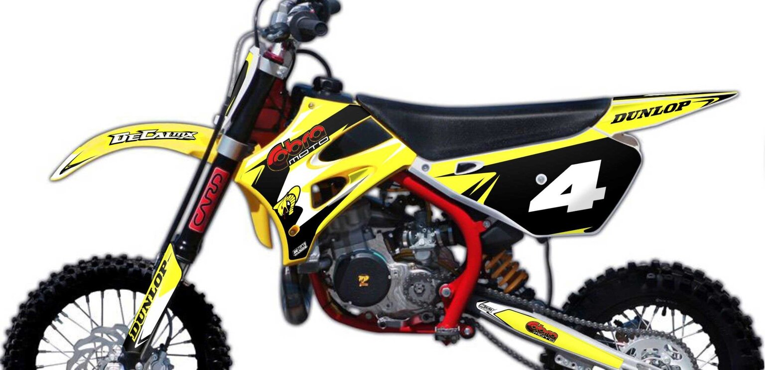 Cobra T-4 series dirt bike graphics kits