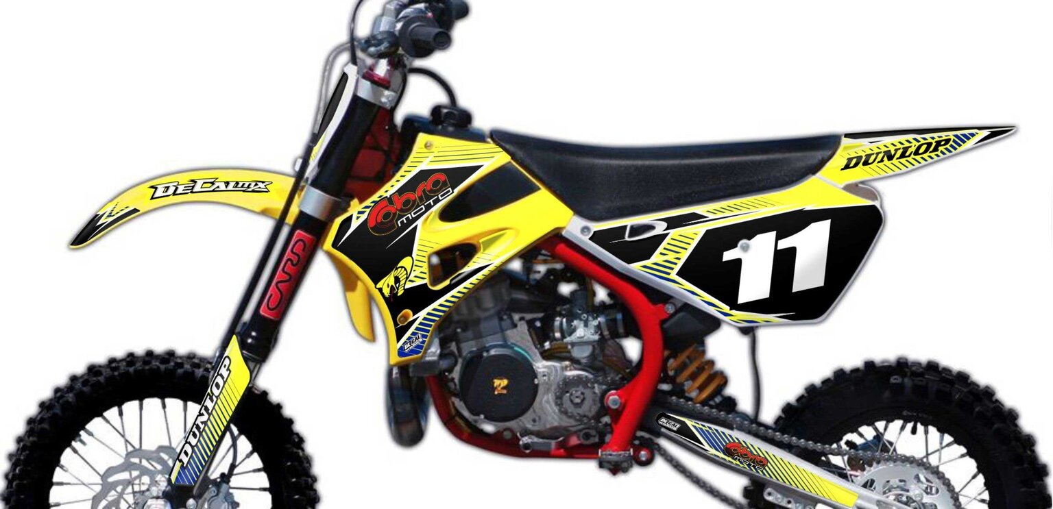 Cobra T-11 series dirt bike graphics kits