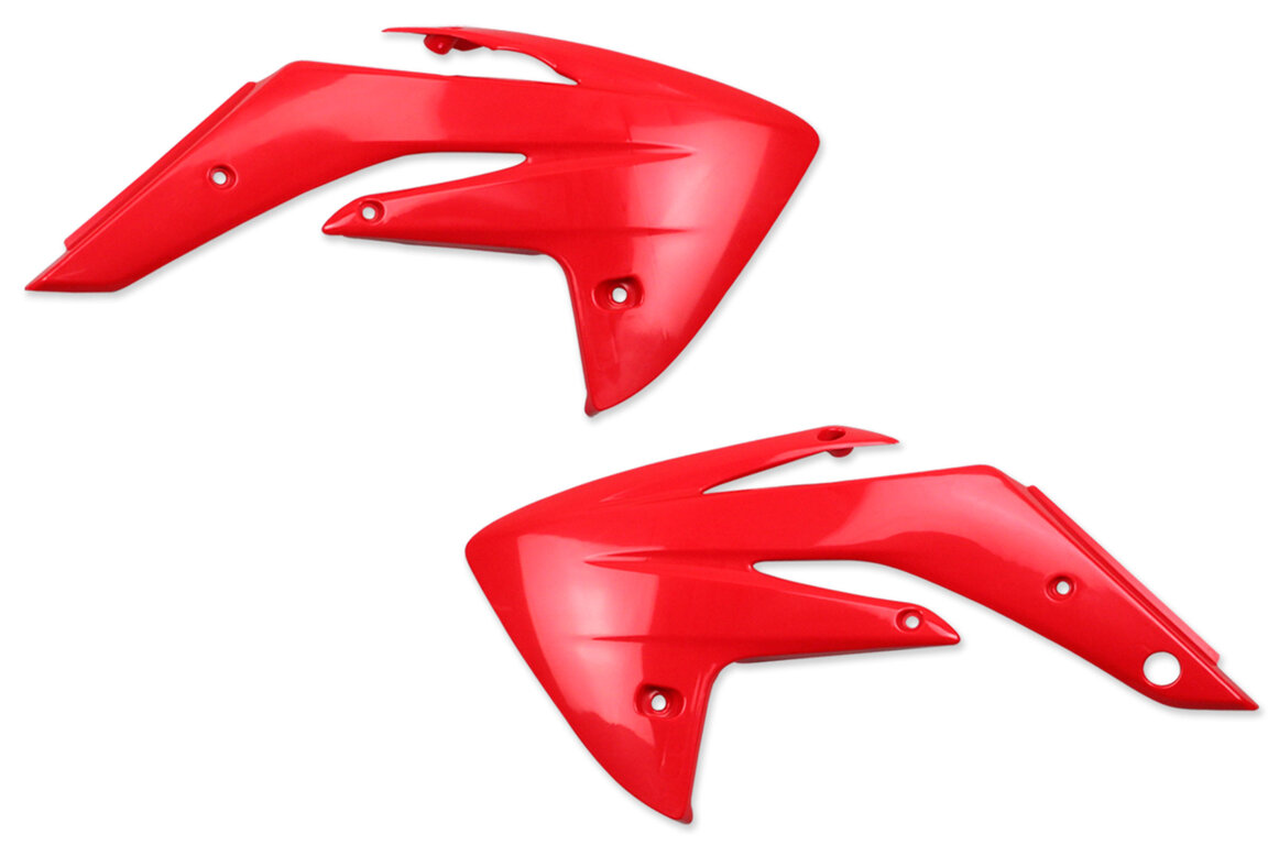 Polisport Red Radiator Shroud Set for 07-25 Honda CRF150