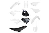 Polisport White Full Restyled Plastic Kit for 02-21 Yamaha YZ125, YZ250