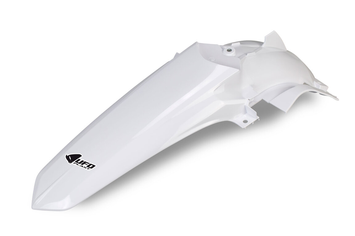 UFO White Rear Fender for 02-25 Yamaha YZ125, YZ250