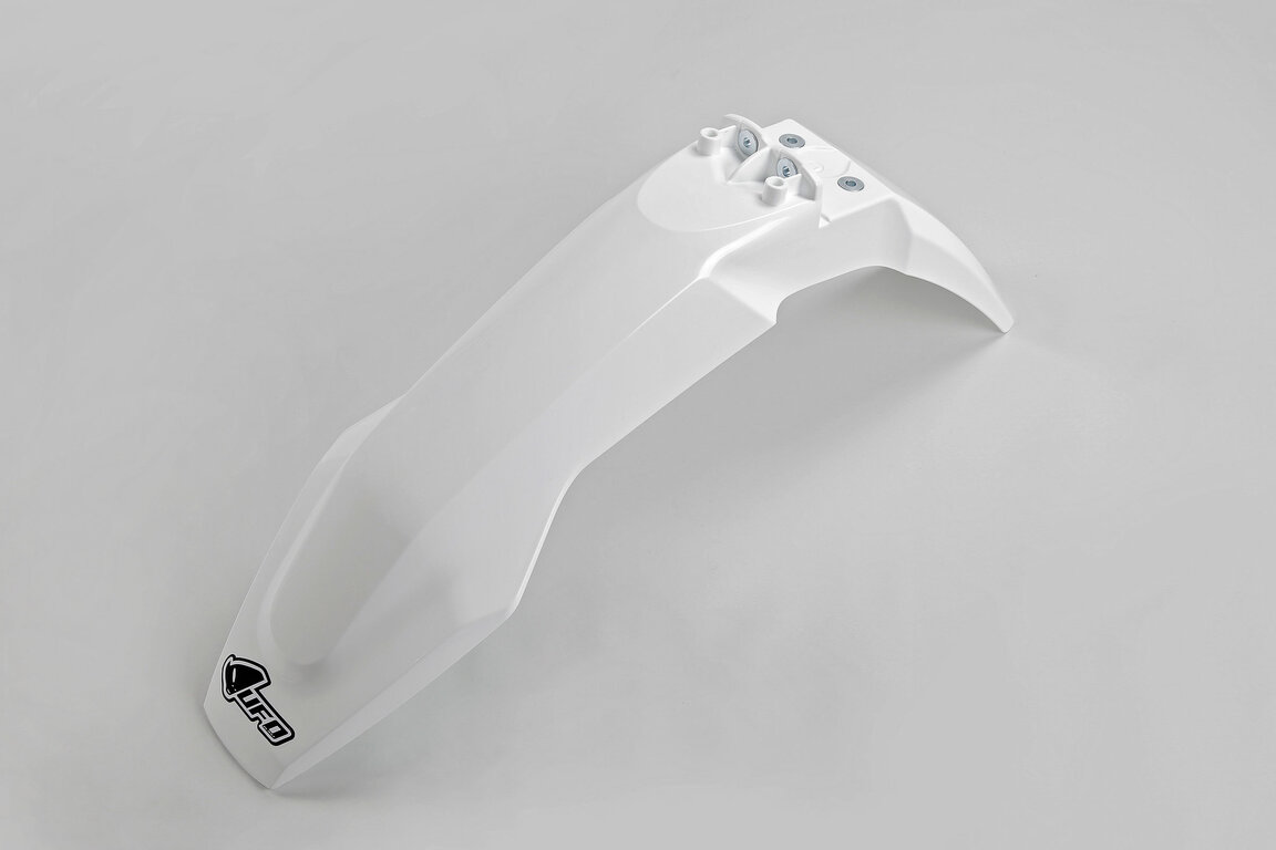 UFO White Front Fender for 16-23 Husqvarna FC, FE, FX, TC, TE, TX