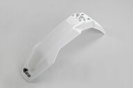 UFO White Front Fender for 16-23 Husqvarna FC, FE, FX, TC, TE, TX