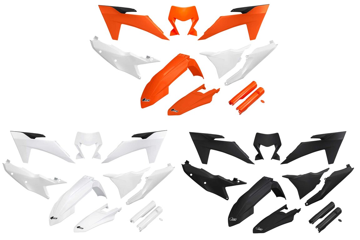 Plastic Kit for 24-25 KTM EXCF, XCF, XCW, XCW300 Factory Edition, XW