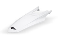 UFO White with Pins Rear Fender for 24-25 KTM EXCF, XCF, XCW, XCW300 Factory Edition, XW