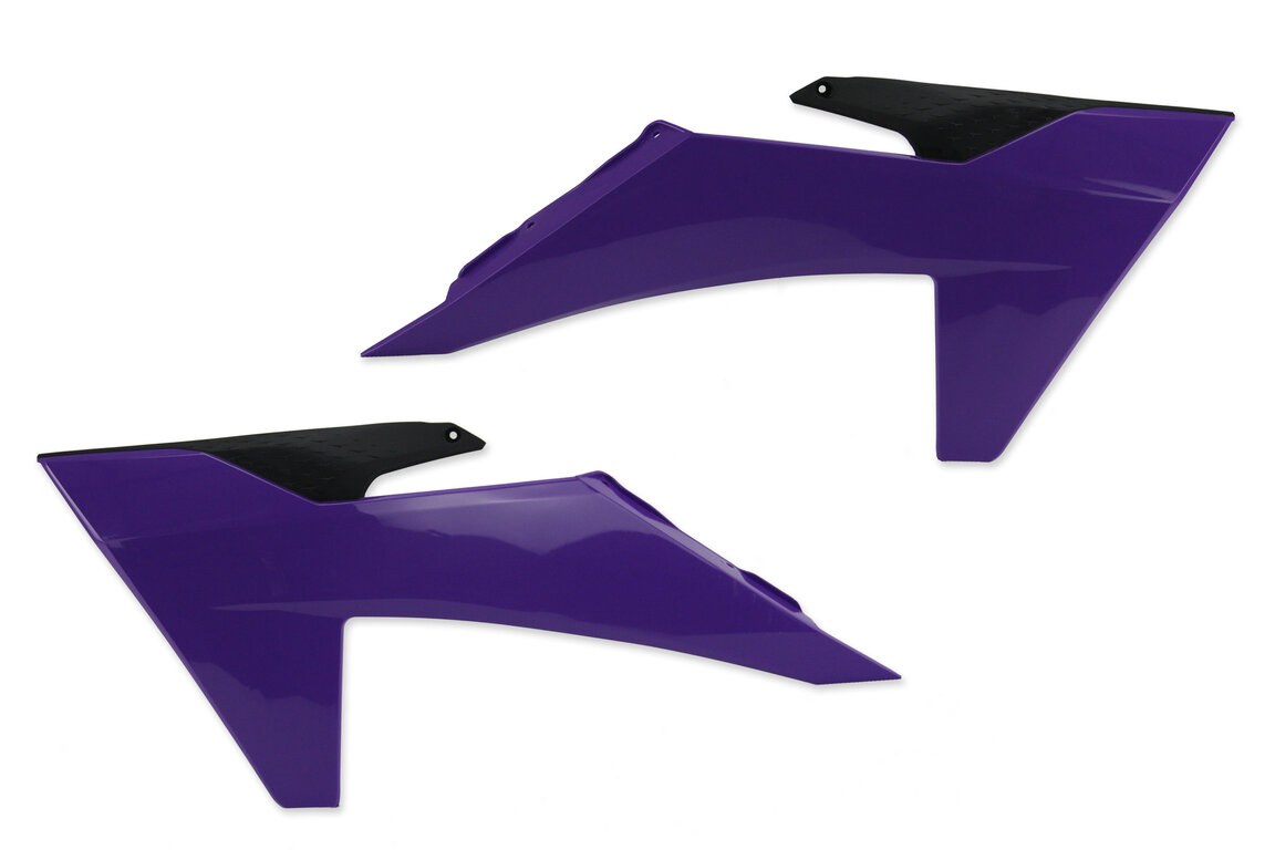 UFO Purple Radiator Shroud Set for 22-25 KTM EXCF, SMR, SX, SXF, XC, XCF, XCW, XCW300 Factory Edition, XW