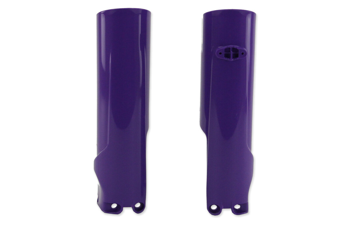 UFO Purple Lower Fork Guards for 22-25 KTM EXCF, SX, SXF, XC, XCF, XCW, XCW300 Factory Edition, XW