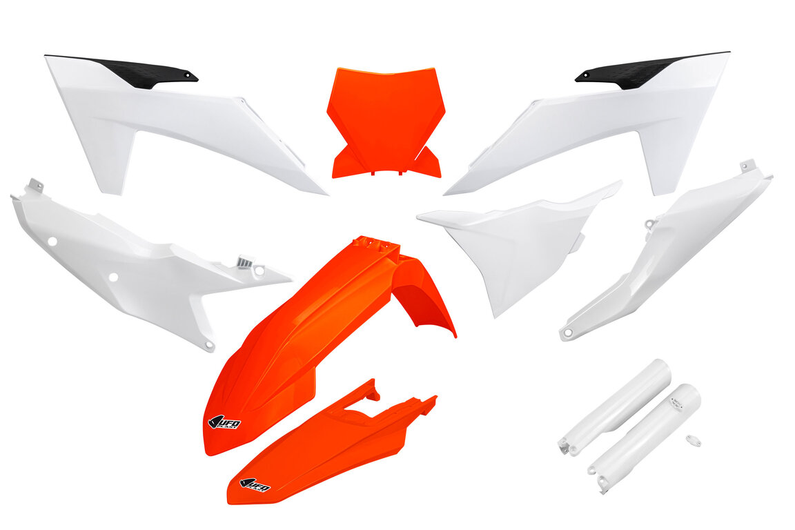 UFO OEM 23 Color w/Forks Plastic Kit for 22-24 KTM SX, SXF, XC, XCF