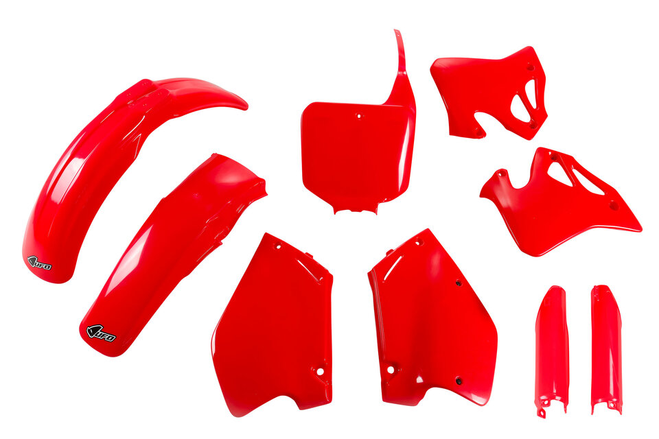 UFO Red Plastic Kit for 95-97 Honda CR125, CR250