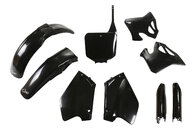 UFO Black Plastic Kit for 95-97 Honda CR125, CR250