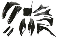 UFO Black Plastic Kit for 13-17 Honda CRF250, CRF450