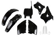 UFO Black w/ Forks Plastic Kit for 96-98 Kawasaki KX