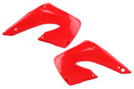 Polisport Red Radiator Shroud Set for 00-01 Honda CR125, CR250