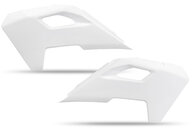 UFO White Radiator Shroud Set for 22-25 Husqvarna FC, FE, FS, FX, TC, TE, TX