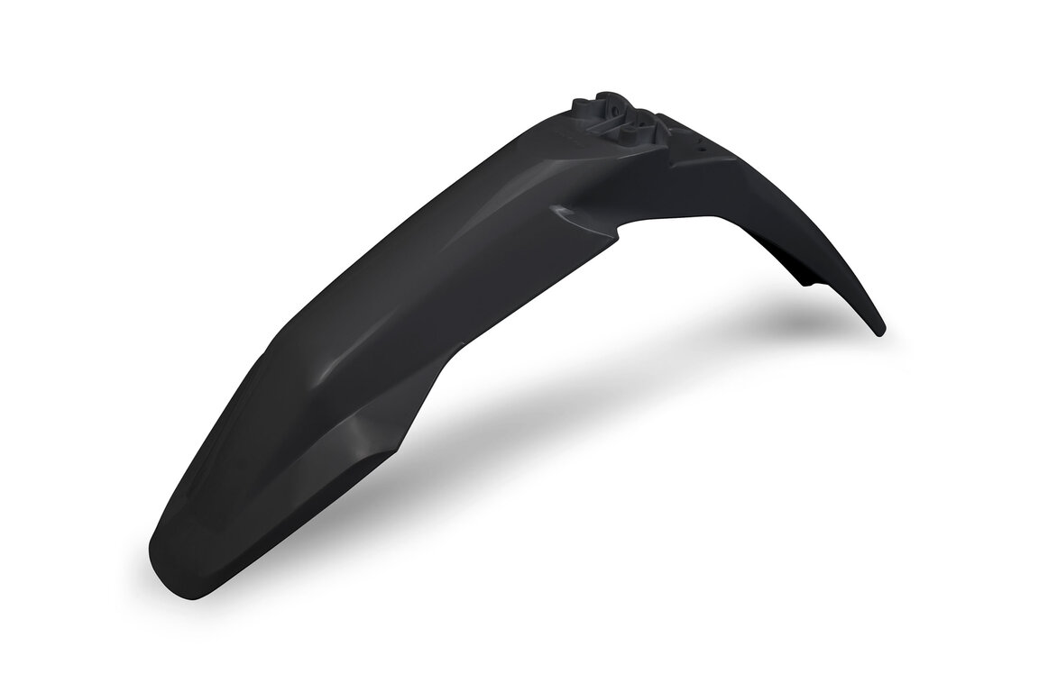 UFO Black Front Fender for 22-25 Husqvarna FC, FE, FX, TC, TE, TX