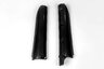 UFO Black Lower Fork Guards for 02-18 Yamaha YZ85