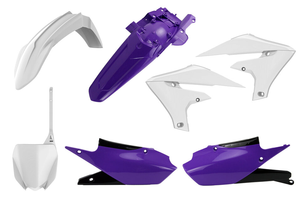 UFO Retro Color Plastic Kit for 18-23 Yamaha YZ250F, YZ450F