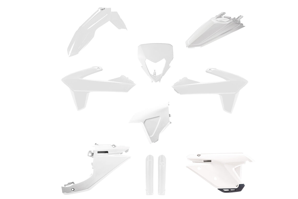 Polisport White Plastic Kit for   