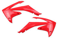 Polisport Red Radiator Shroud Set for 09-13 Honda CRF250, CRF450