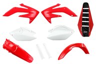 Mix & Match Plastic Kit With Lower Forks & Seat Cover for 04-17 Honda CRF250