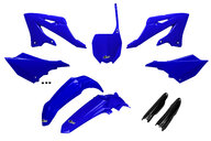 UFO Blue w/Forks Plastic Kit for 22-25 Yamaha YZ125, YZ250