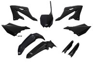 UFO Black w/Forks Plastic Kit for 22-25 Yamaha YZ125, YZ250