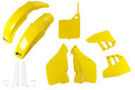 UFO Yellow w/ Forks Plastic Kit for 92 Suzuki RM250