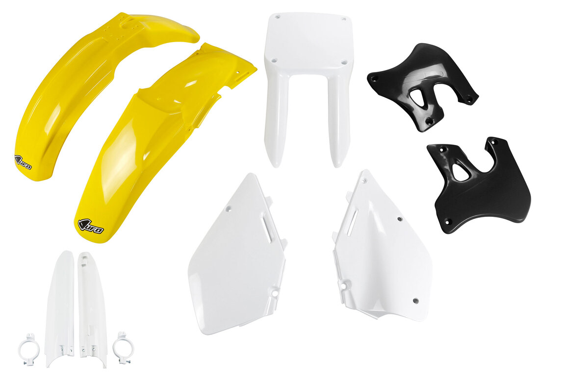 UFO OEM Color w/ Forks Plastic Kit for 96-98 Suzuki RM125, RM250