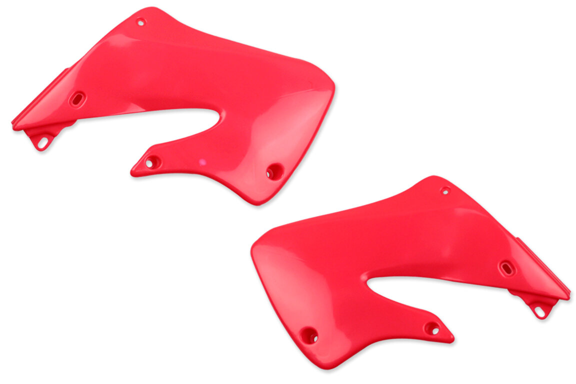 Polisport Red Radiator Shroud Set for 97-99 Honda CR125, CR250