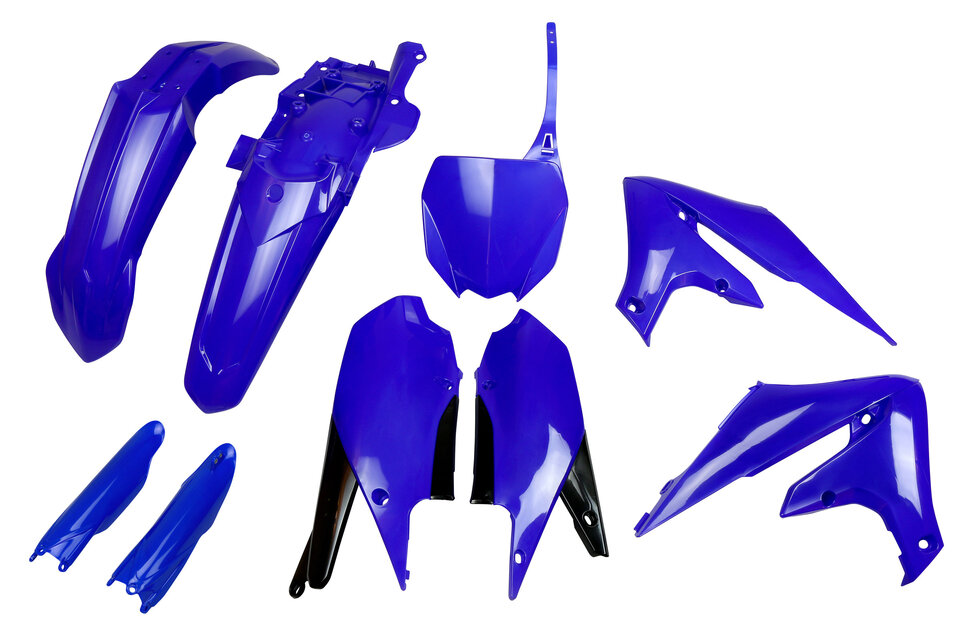 UFO Blue w/ Forks Plastic Kit for 18-23 Yamaha YZ250F, YZ450F