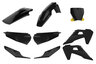 Polisport Black Plastic Kit for 18-22 Husqvarna FC, FX, TC, TX