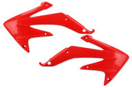 UFO Red Radiator Shroud Set for 08-17 Honda CRF450