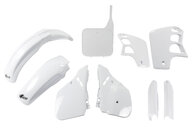 UFO White w/ Forks Plastic Kit for 90 Honda CR500