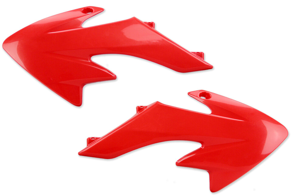 Polisport Red Radiator Shroud Set for 04-25 Honda CRF50