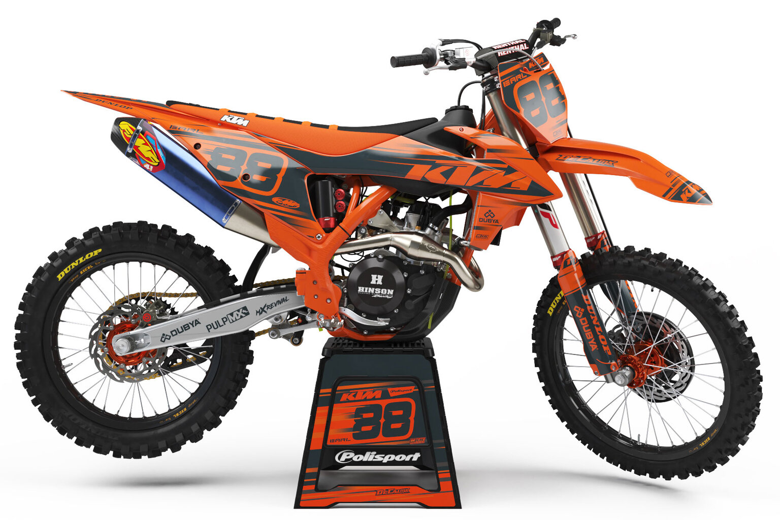 KTM SXF450 221 Series Design Graphic Kits