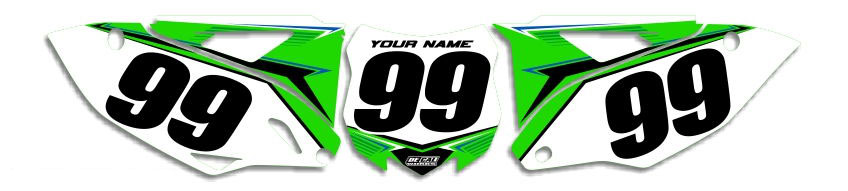 number plate dirt bike