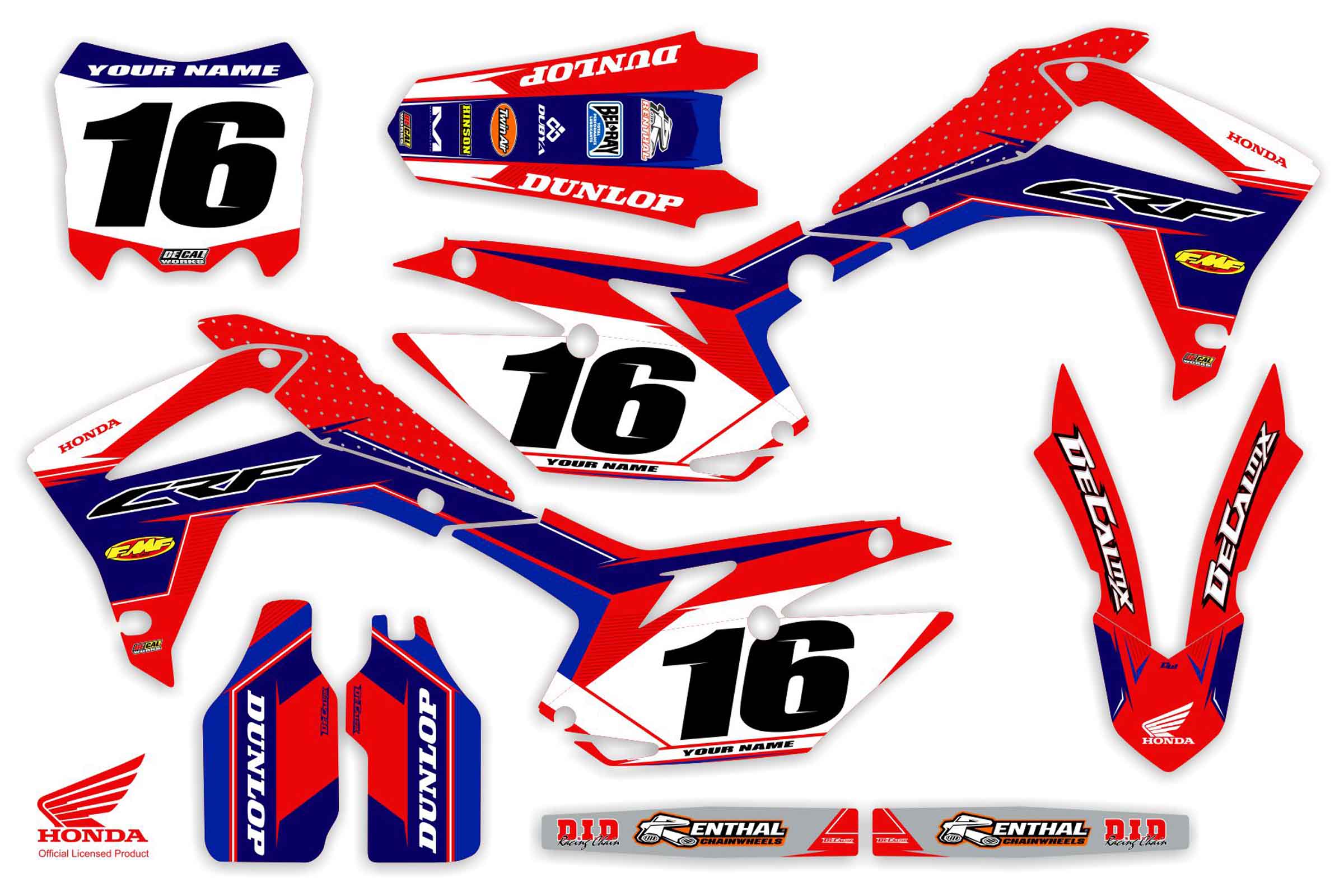 Available DeSigns for Ready Made Full Graphics Kit